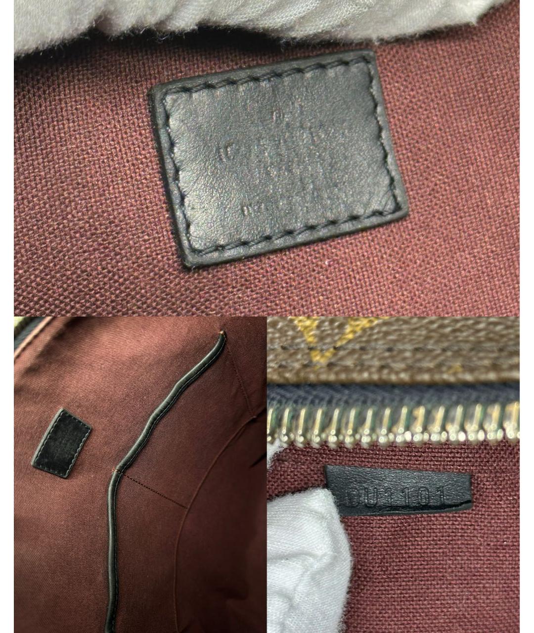 LOUIS VUITTON Коричневая сумка тоут, фото 6