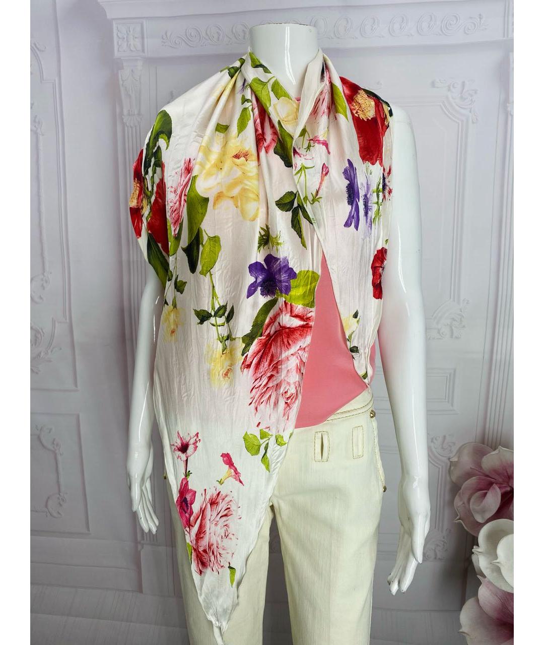 ROBERTO CAVALLI Хлопковые прямые брюки, фото 7