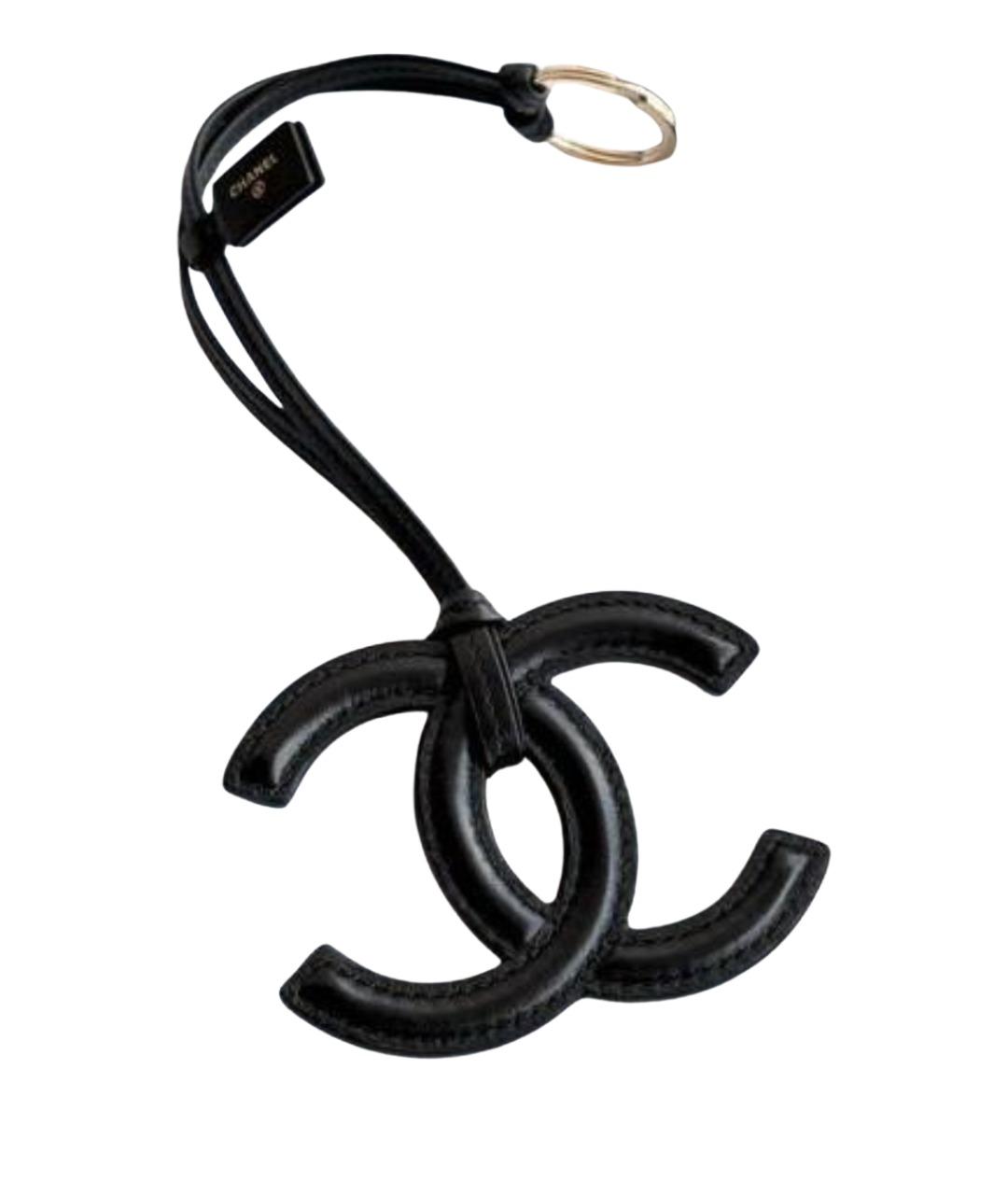 CHANEL Черный брелок, фото 1