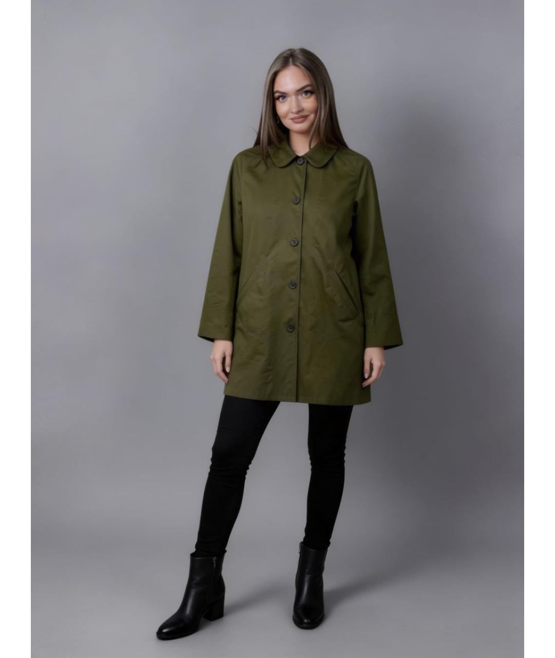 A.P.C. Зеленый тренч/плащ, фото 9