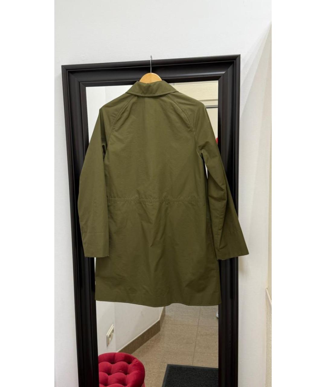 A.P.C. Зеленый тренч/плащ, фото 2