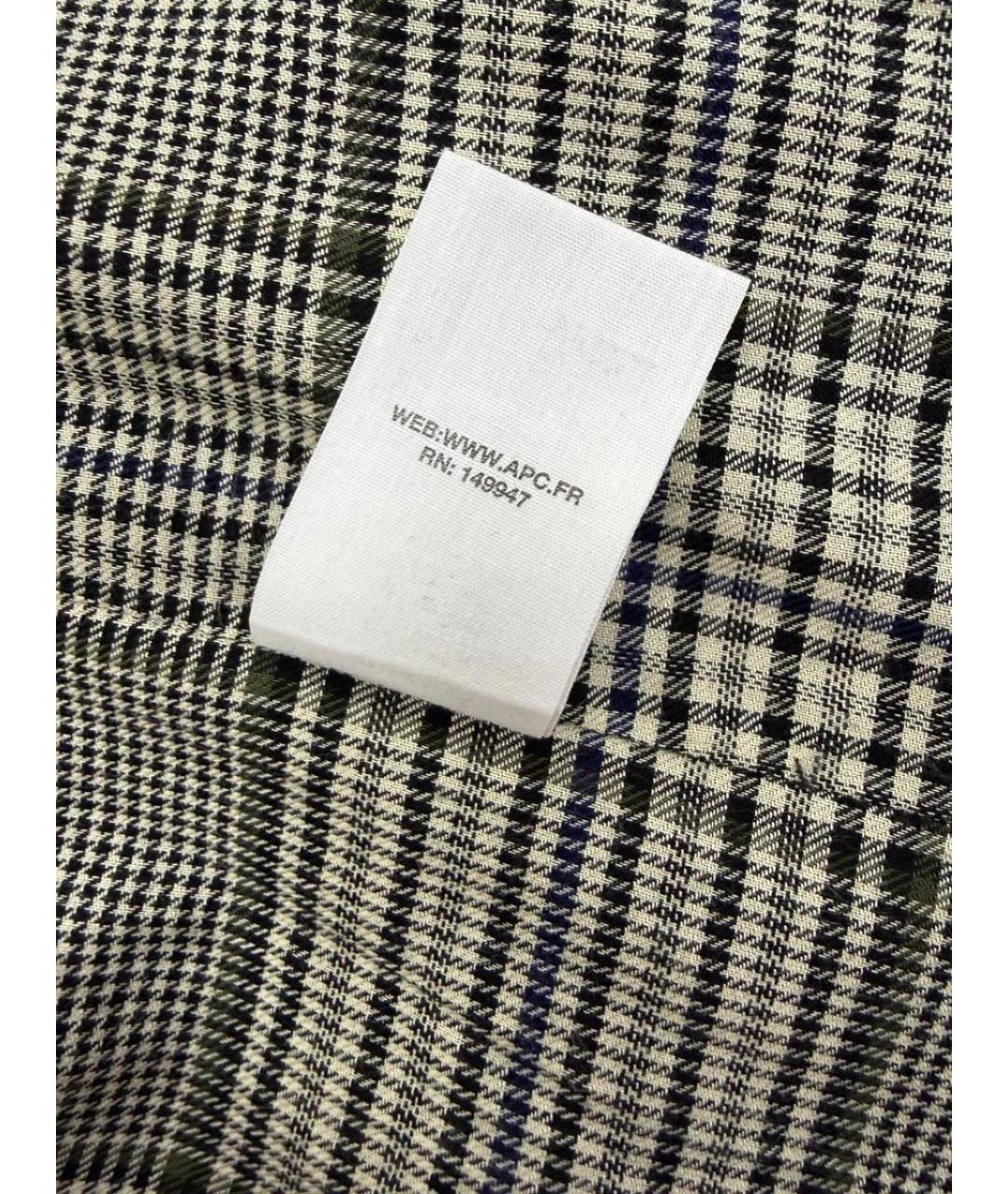 A.P.C. Зеленый тренч/плащ, фото 5