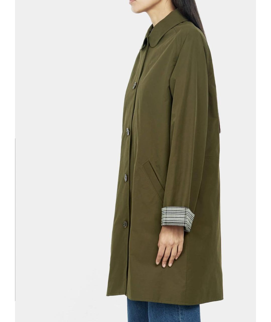 A.P.C. Зеленый тренч/плащ, фото 7