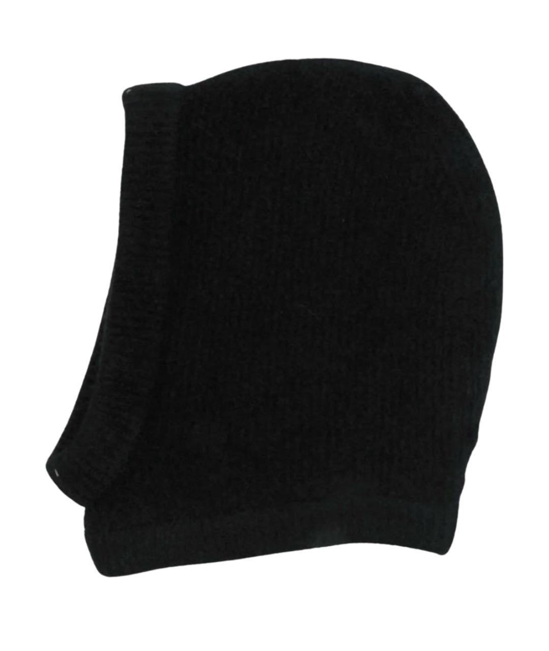 RICK OWENS Черная шерстяная шапка, фото 1