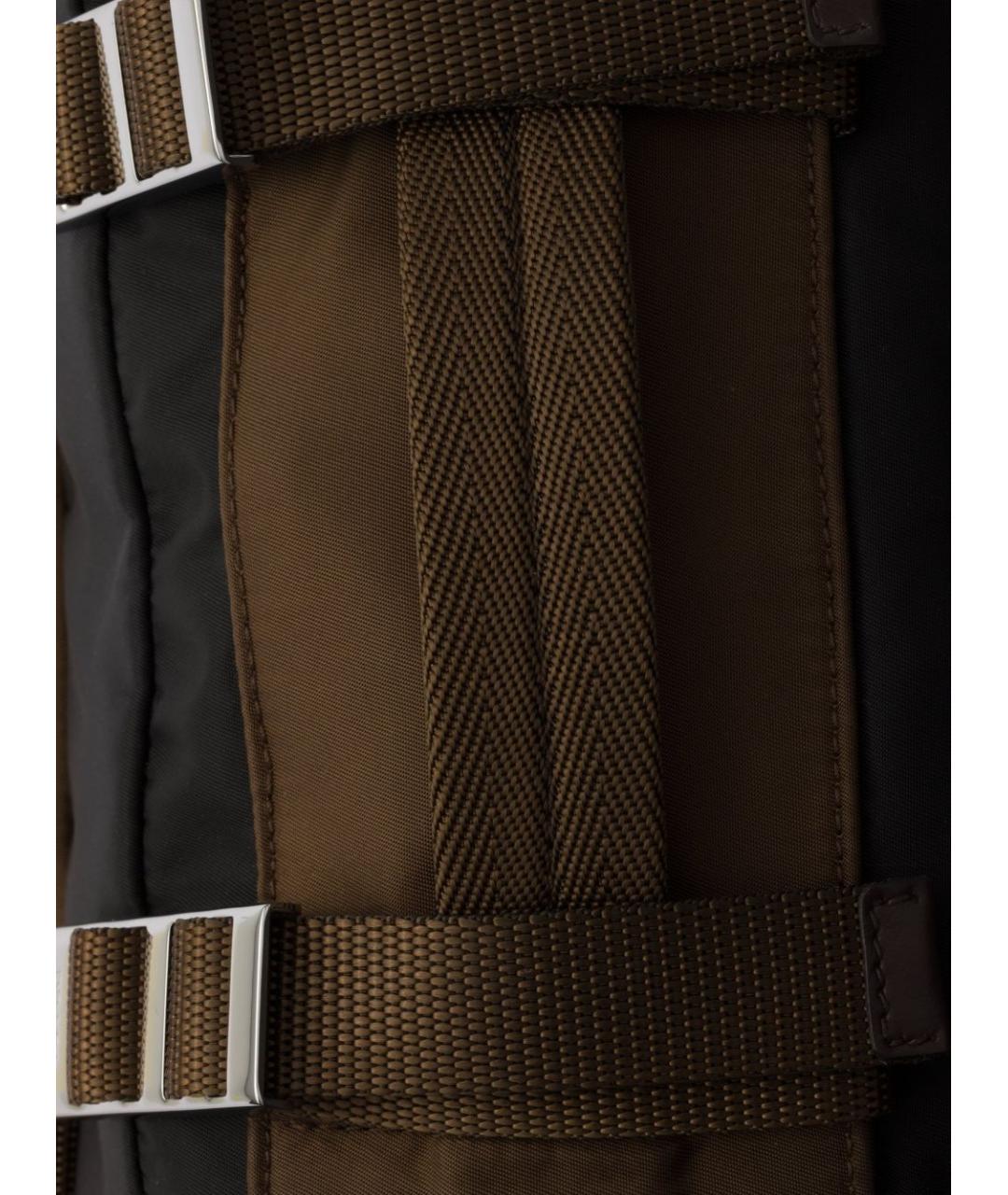 PRADA Черная синтетическая сумка на плечо, фото 3