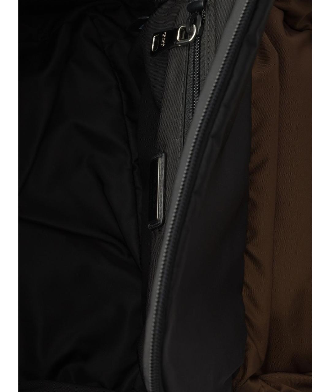 PRADA Черная синтетическая сумка на плечо, фото 2