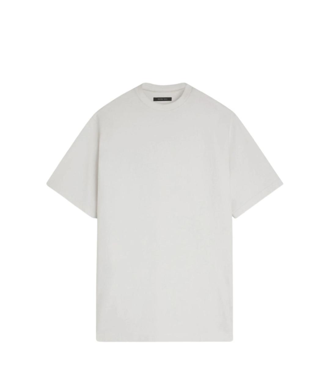 PHOEBE PHILO Белая хлопковая футболка, фото 1