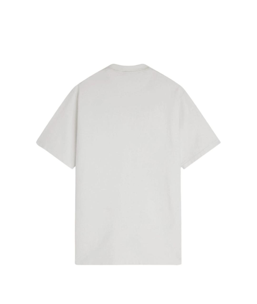 PHOEBE PHILO Белая хлопковая футболка, фото 3