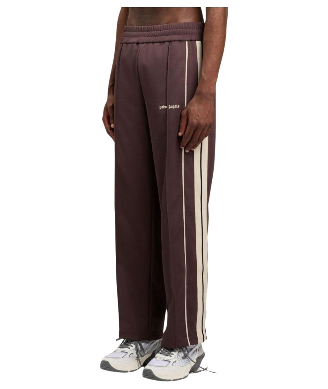 PALM ANGELS Коричневые повседневные брюки, фото 2