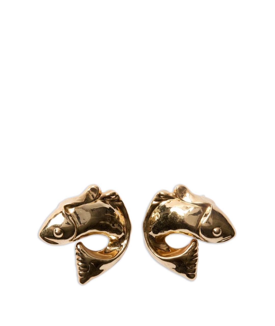 JACQUEMUS Золотые серьги, фото 1