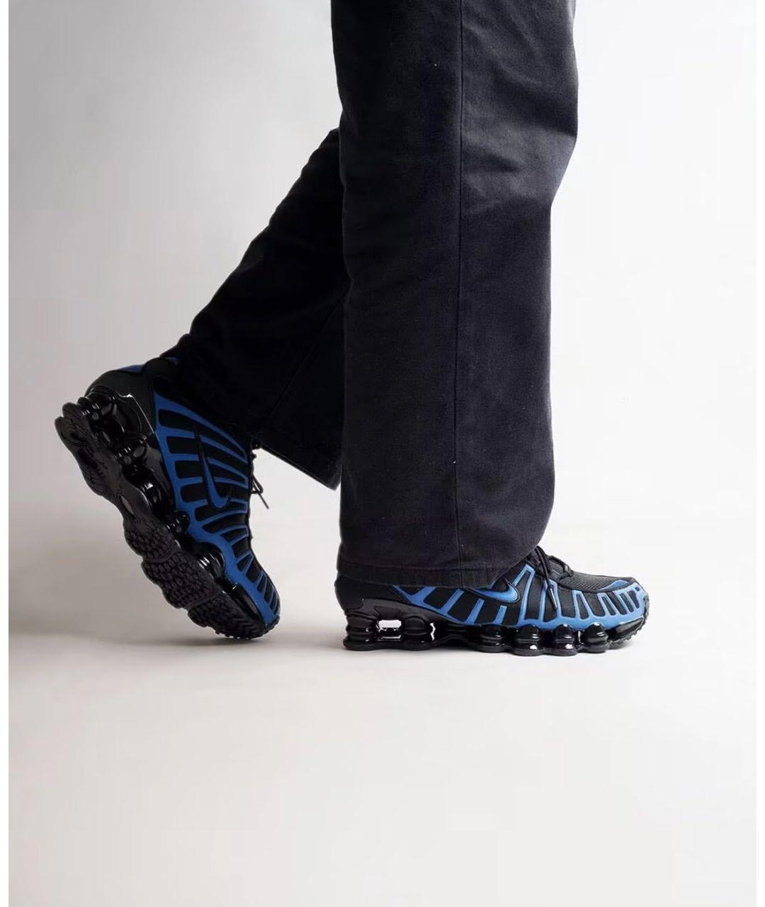 NIKE Синие низкие кроссовки / кеды, фото 6