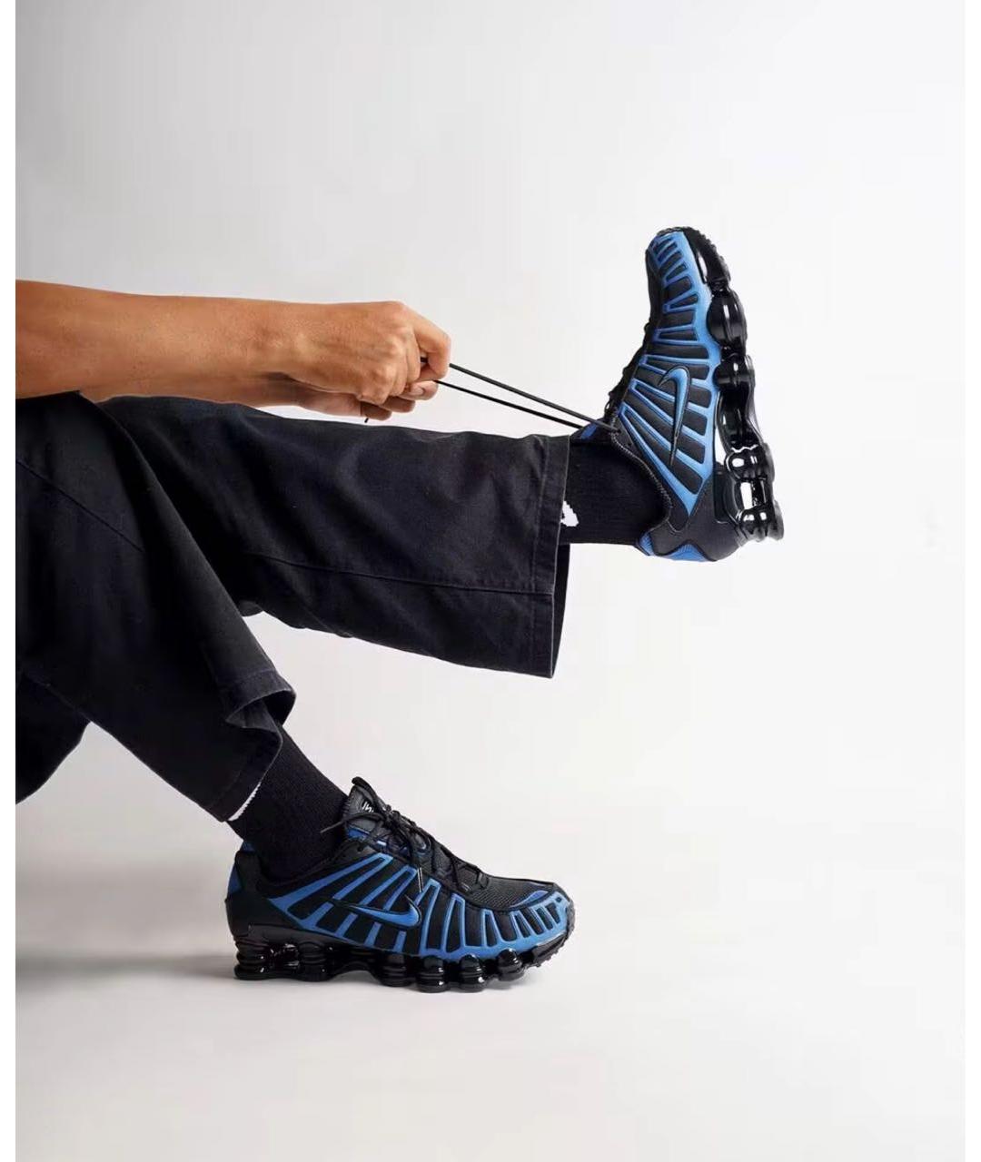NIKE Синие низкие кроссовки / кеды, фото 5