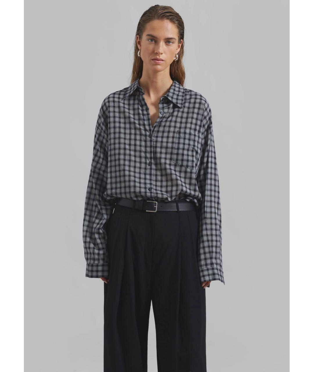 THE FRANKIE SHOP Хлопковая рубашка, фото 3