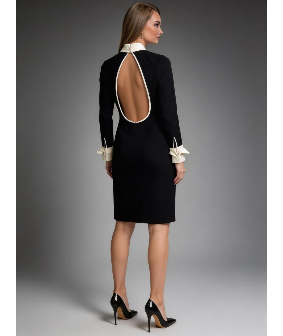 VERSACE Черное вечернее платье, фото 6