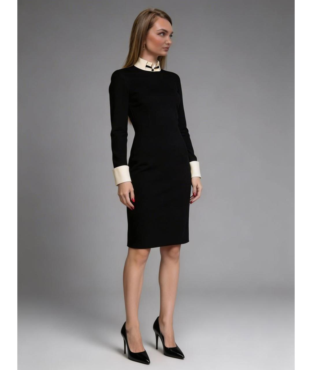 VERSACE Черное вечернее платье, фото 5