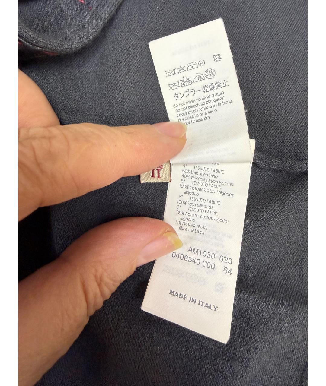ANTONIO MARRAS Серый кардиган, фото 5