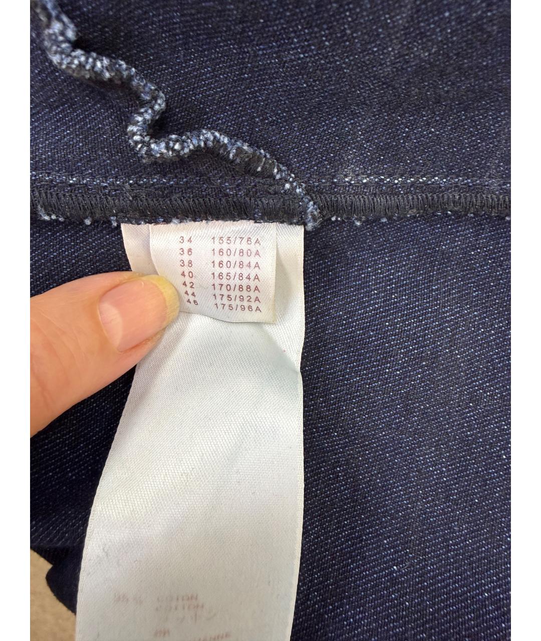 LOUIS VUITTON Синее хлопковое платье, фото 5