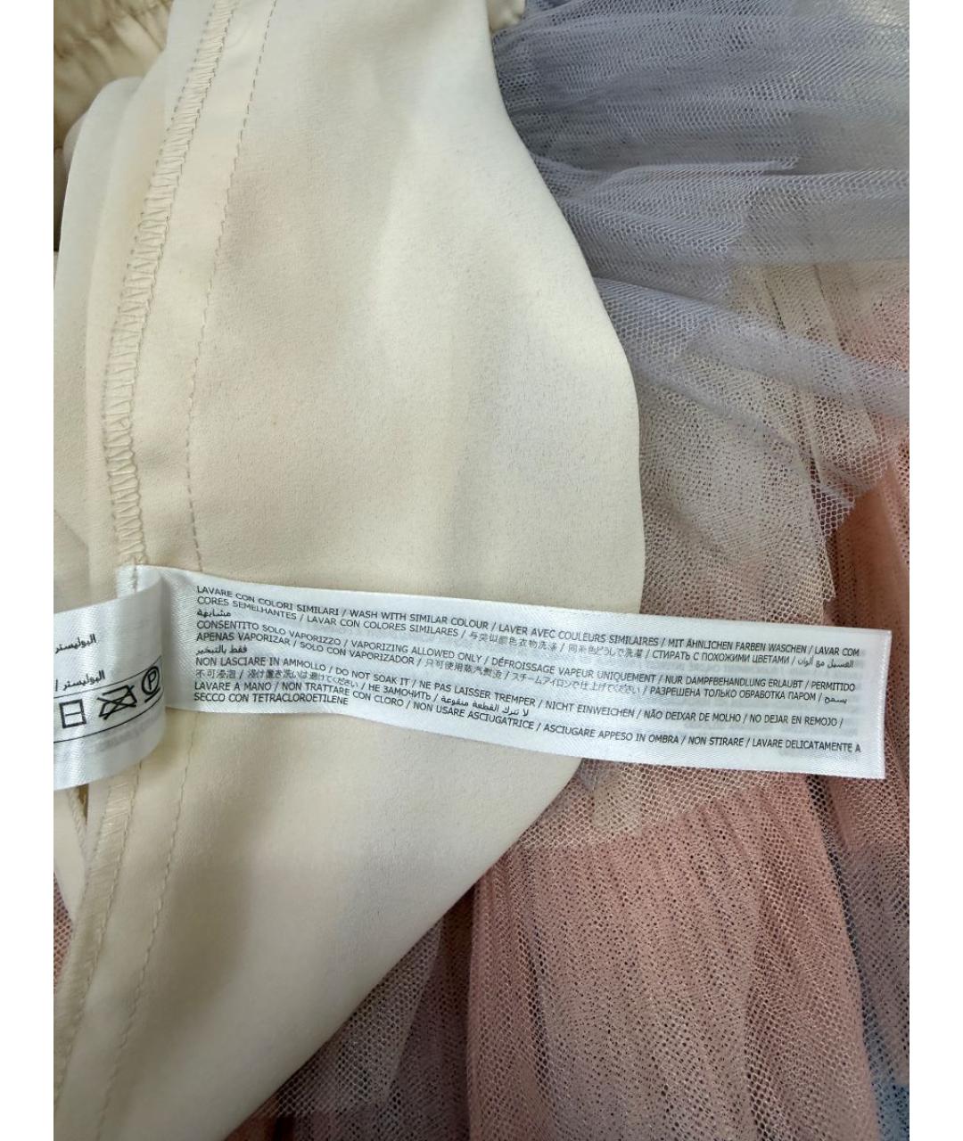 TWIN-SET Мульти полиэстеровая юбка макси, фото 6