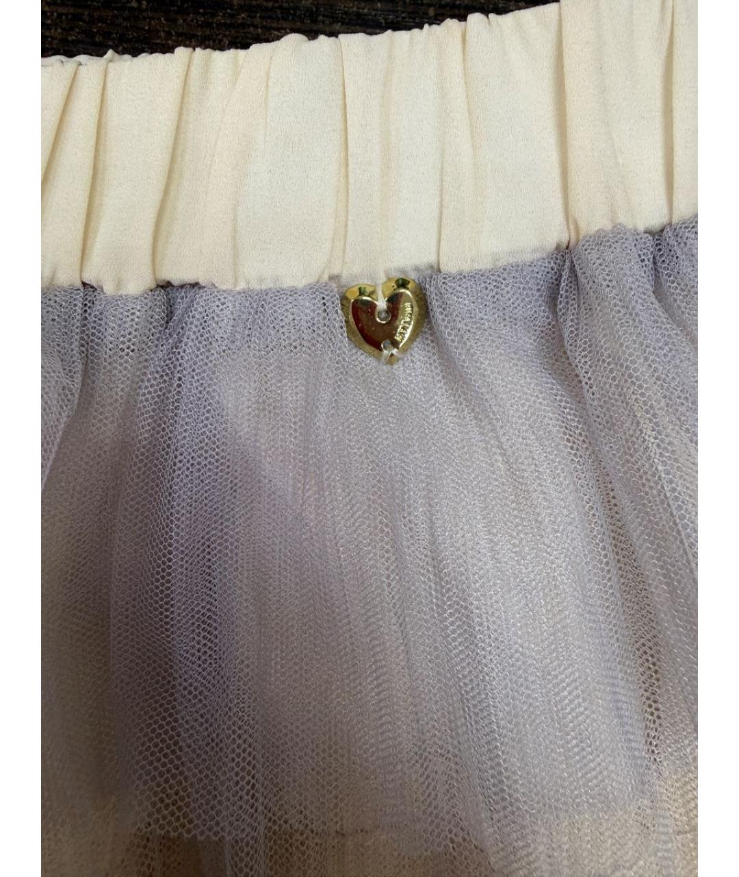 TWIN-SET Мульти полиэстеровая юбка макси, фото 4