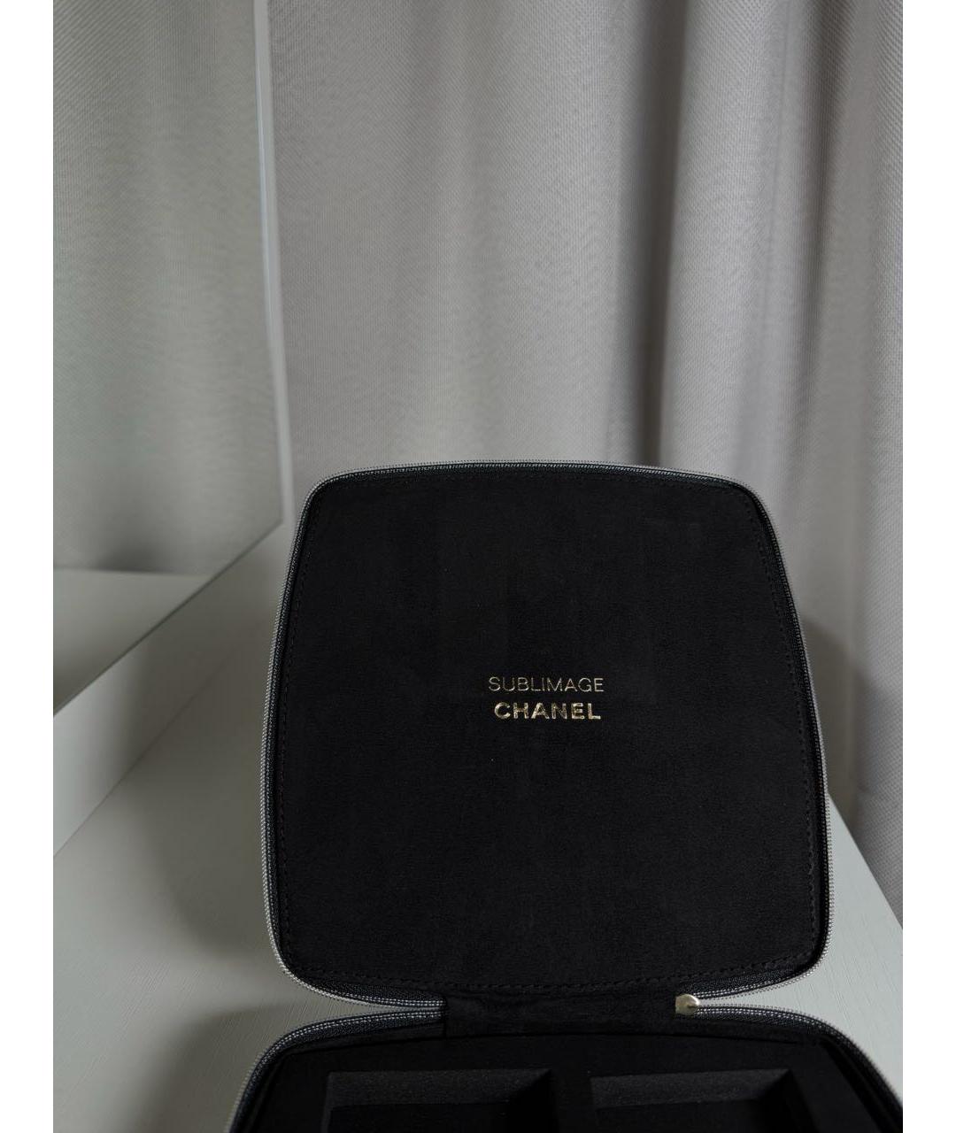 CHANEL Черная косметичка, фото 8