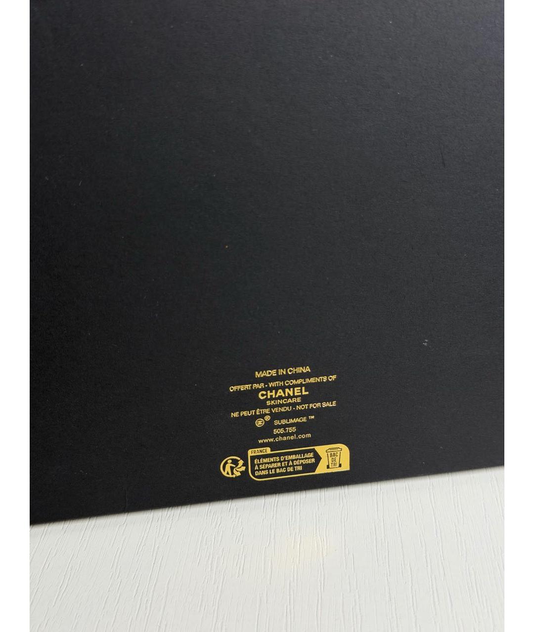 CHANEL Черная косметичка, фото 7