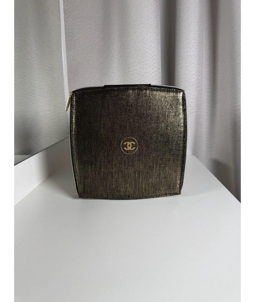 CHANEL Черная косметичка, фото 9