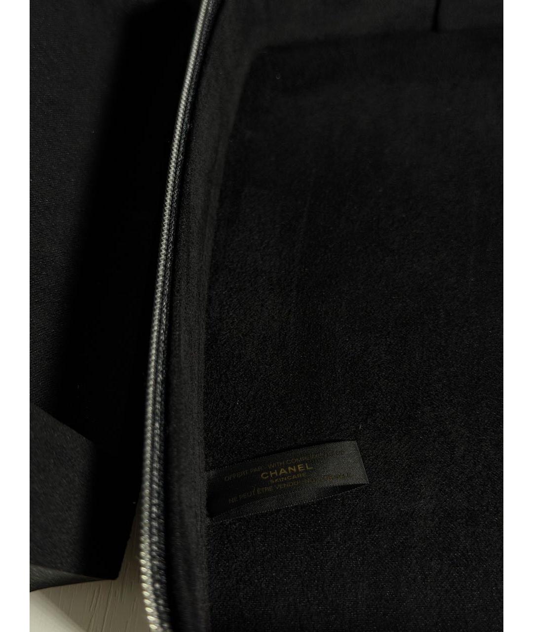 CHANEL Черная косметичка, фото 6