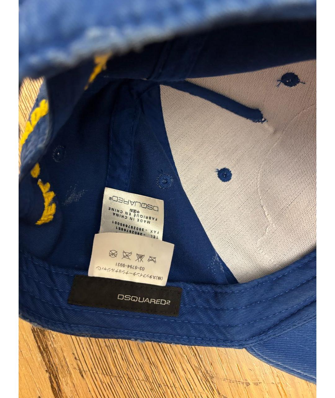 DSQUARED2 Мульти хлопковая кепка, фото 4