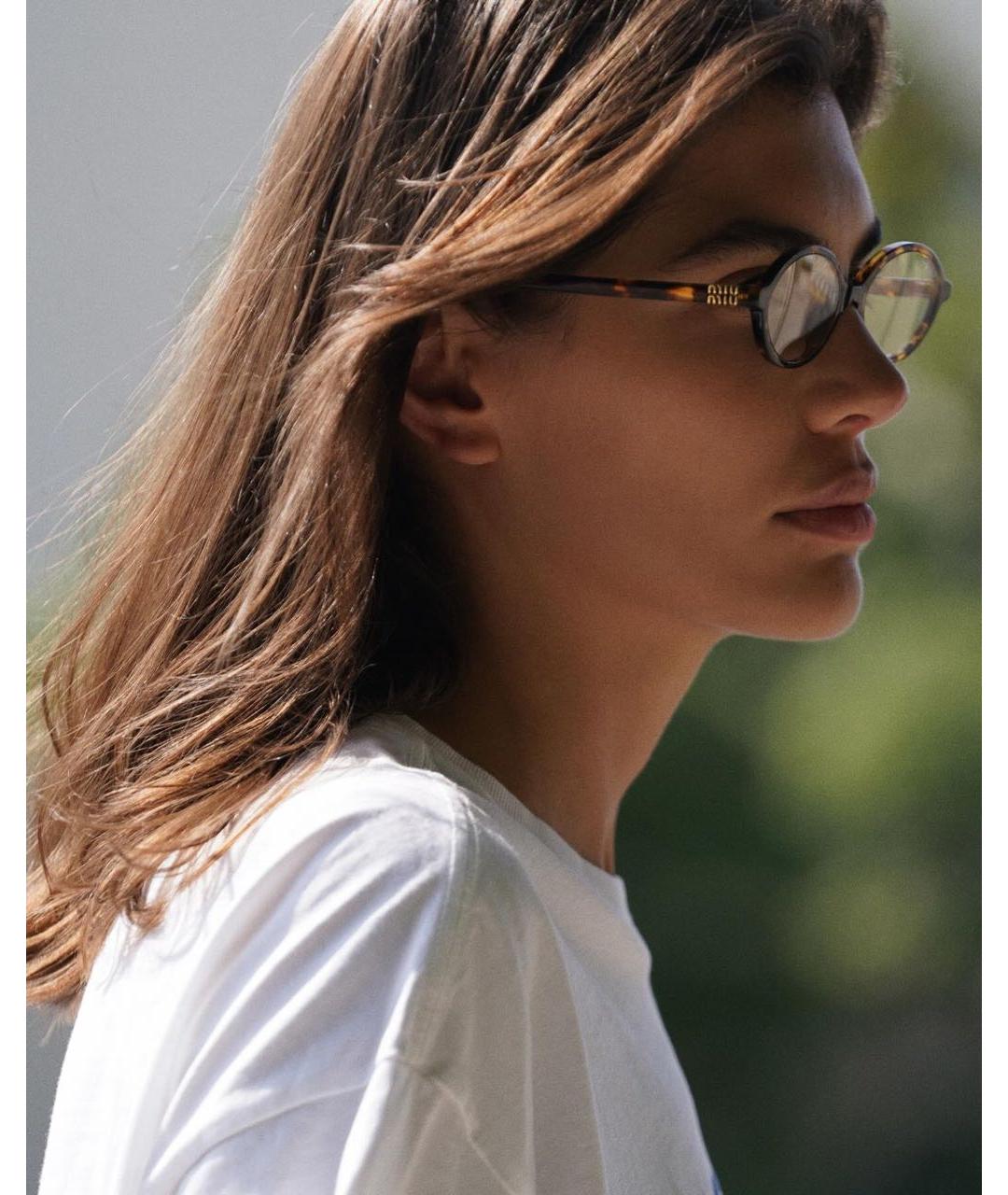 MIU MIU Пластиковые солнцезащитные очки, фото 8