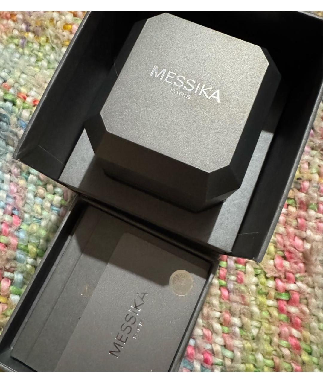 MESSIKA Серебряные серьги из белого золота, фото 3