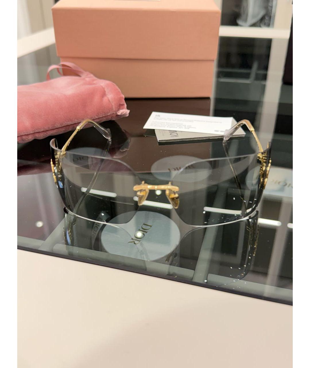 MIU MIU Серые металлические солнцезащитные очки, фото 5