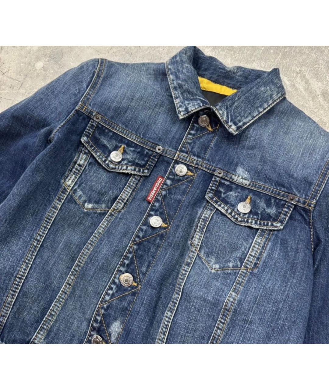 DSQUARED2 Синяя куртка, фото 2