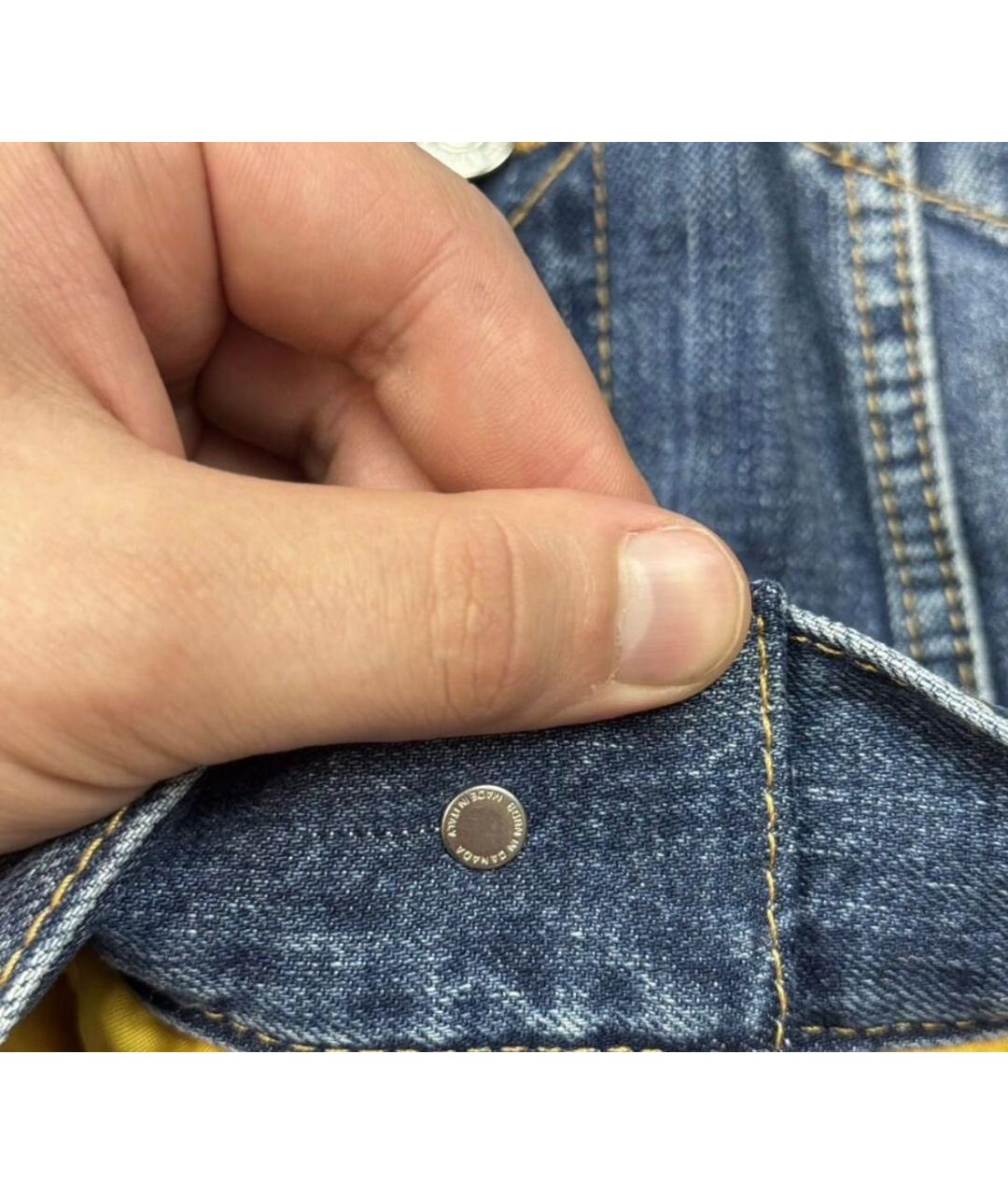 DSQUARED2 Синяя куртка, фото 6