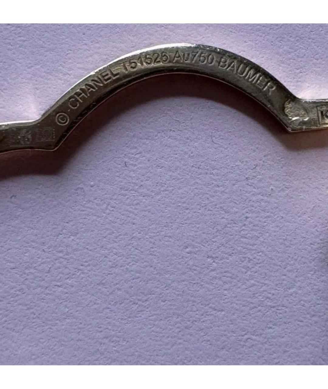 CHANEL Золотые серьги из желтого золота, фото 8