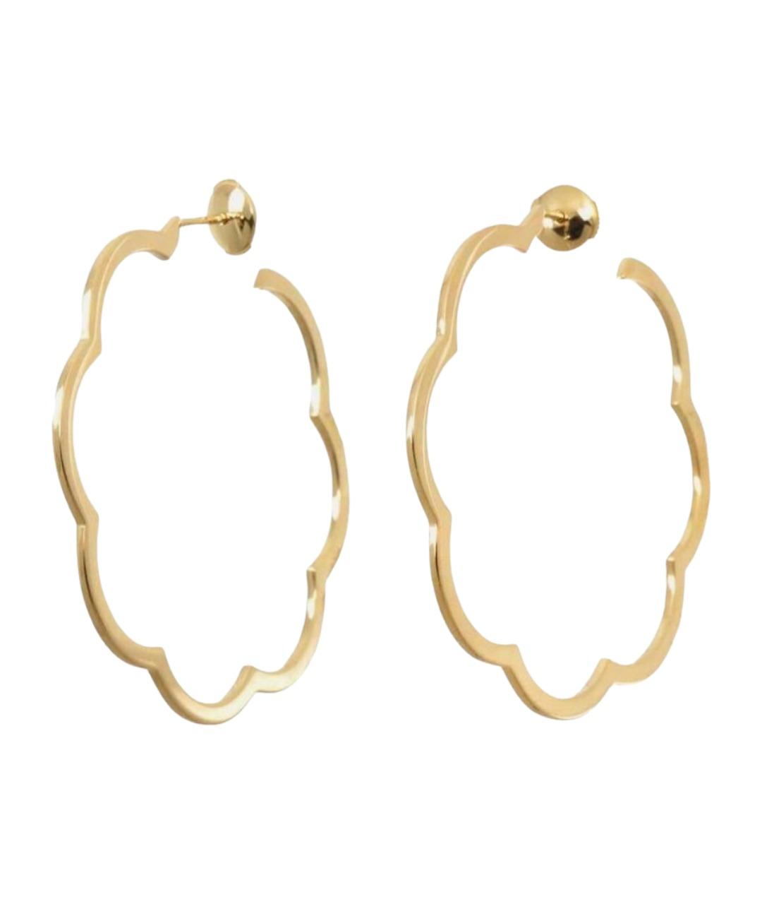 CHANEL Золотые серьги из желтого золота, фото 1