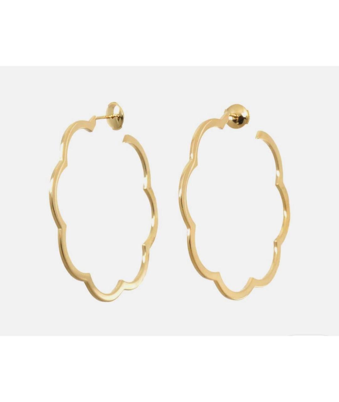 CHANEL Золотые серьги из желтого золота, фото 9