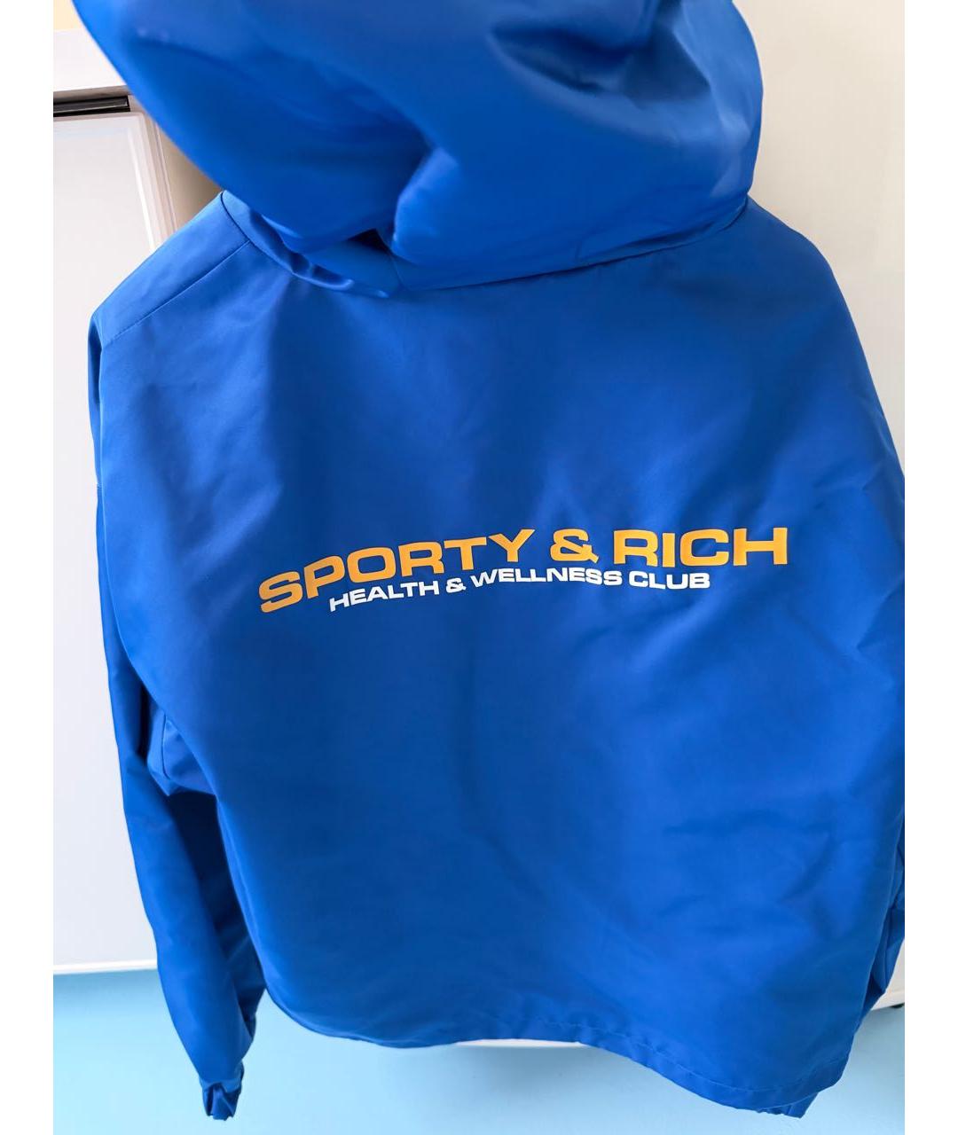 SPORTY AND RICH Синий спортивные костюмы, фото 6