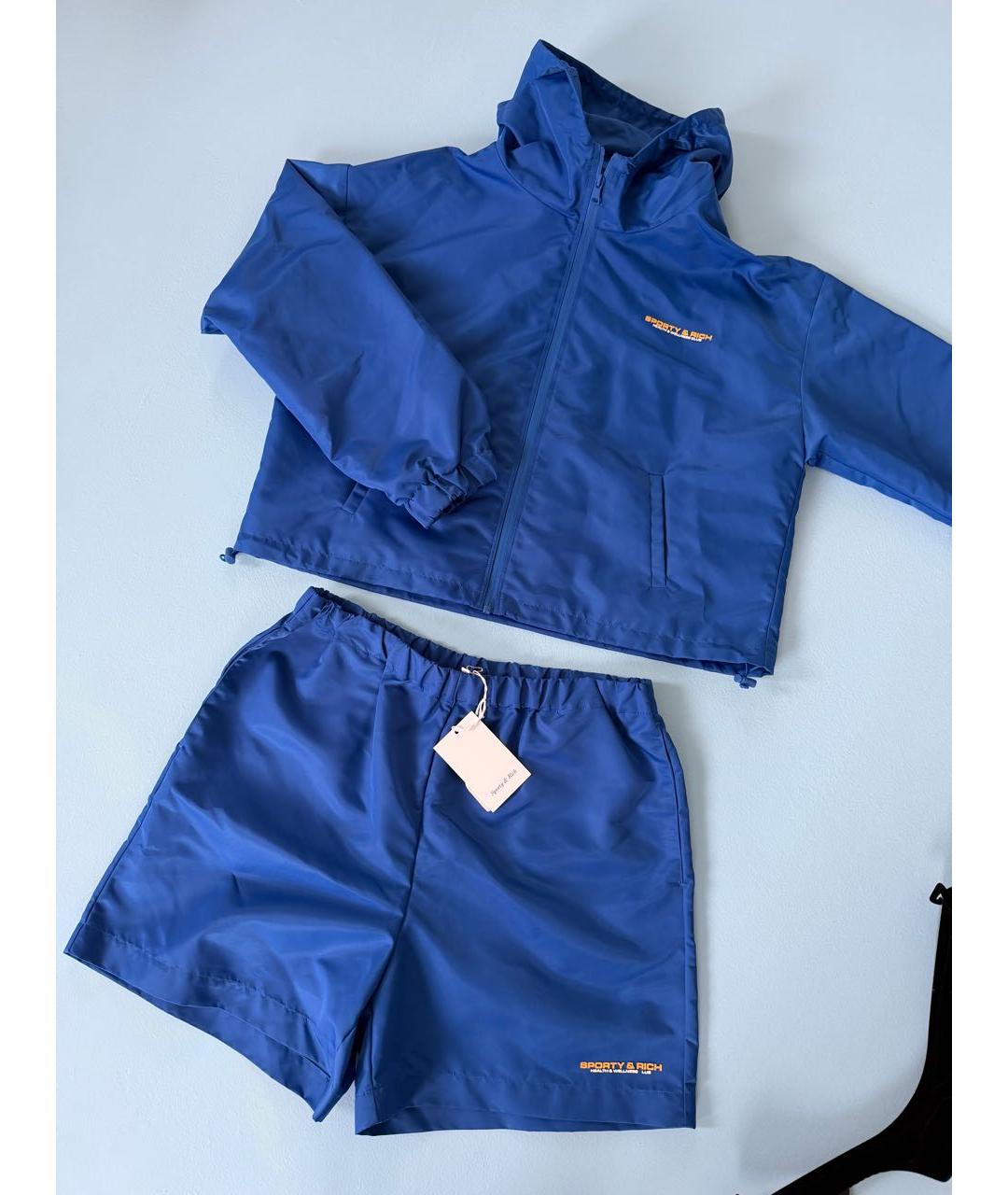 SPORTY AND RICH Синий спортивные костюмы, фото 2