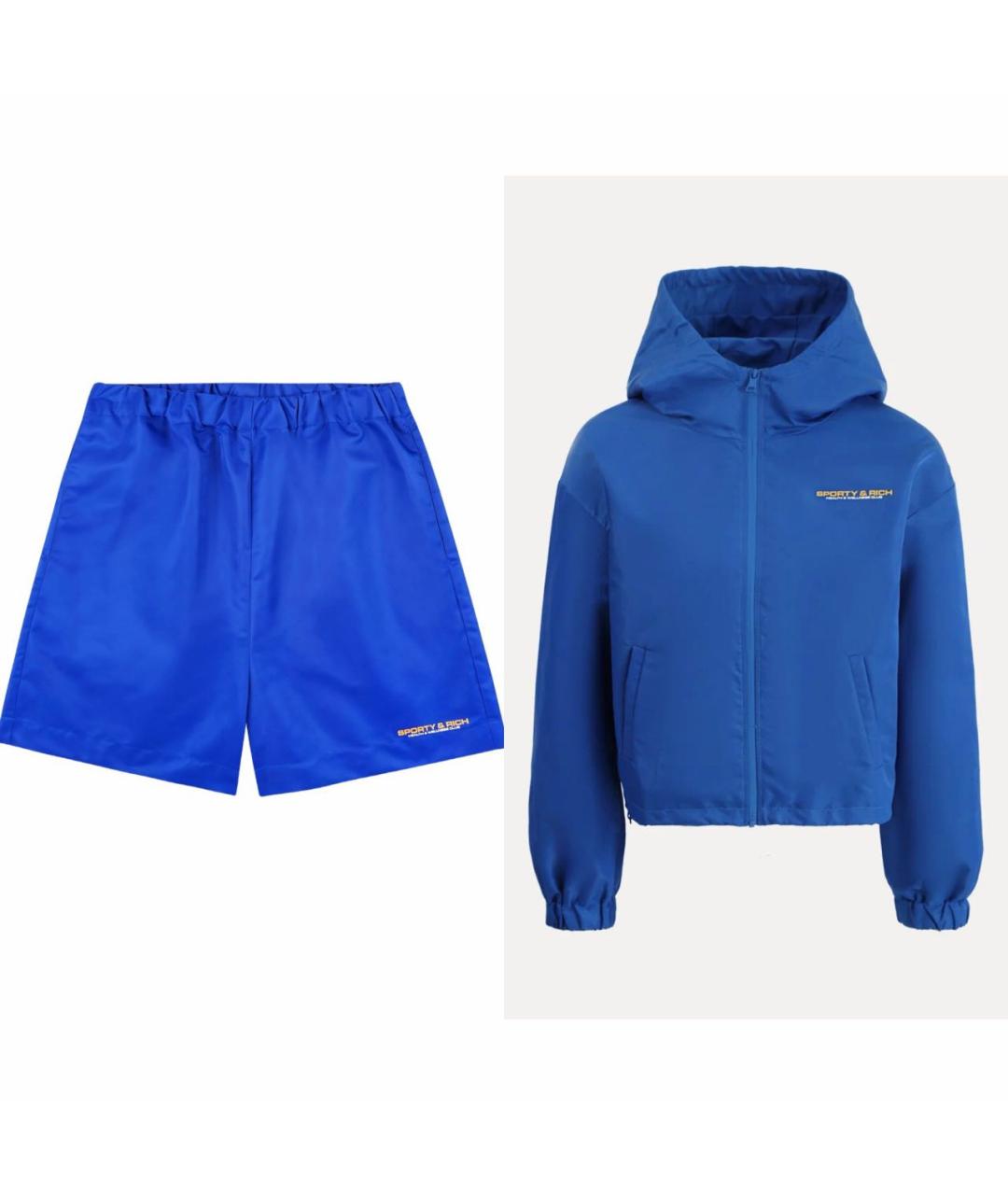 SPORTY AND RICH Синий спортивные костюмы, фото 9