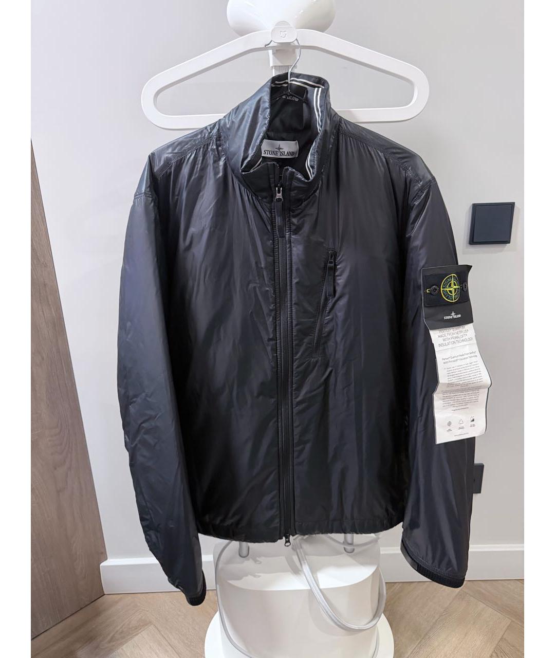 STONE ISLAND Черная куртка, фото 5