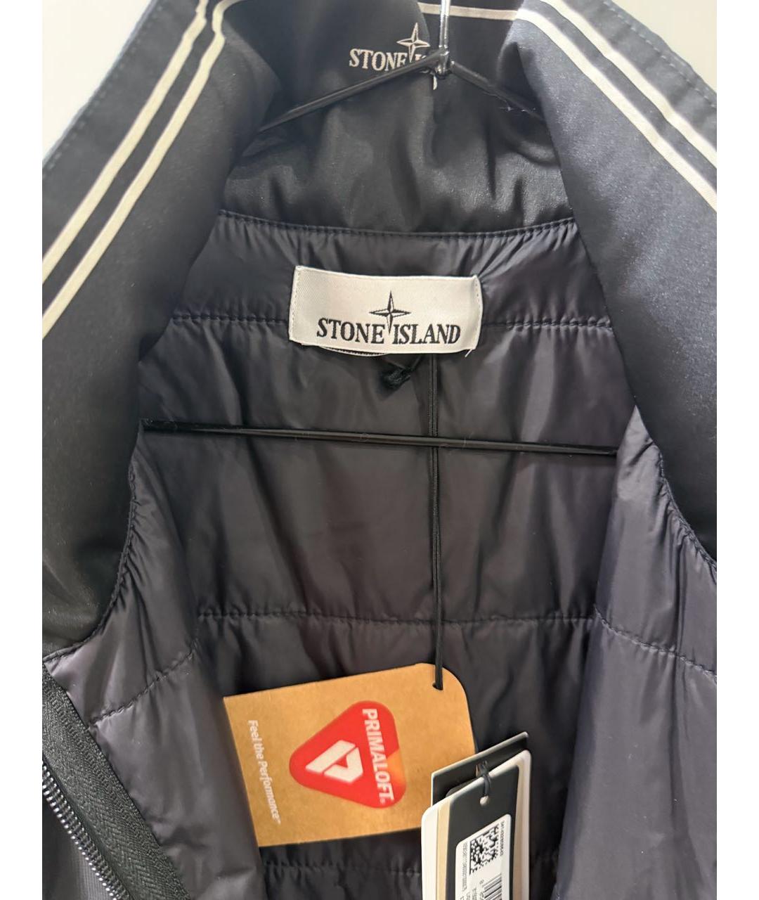 STONE ISLAND Черная куртка, фото 3