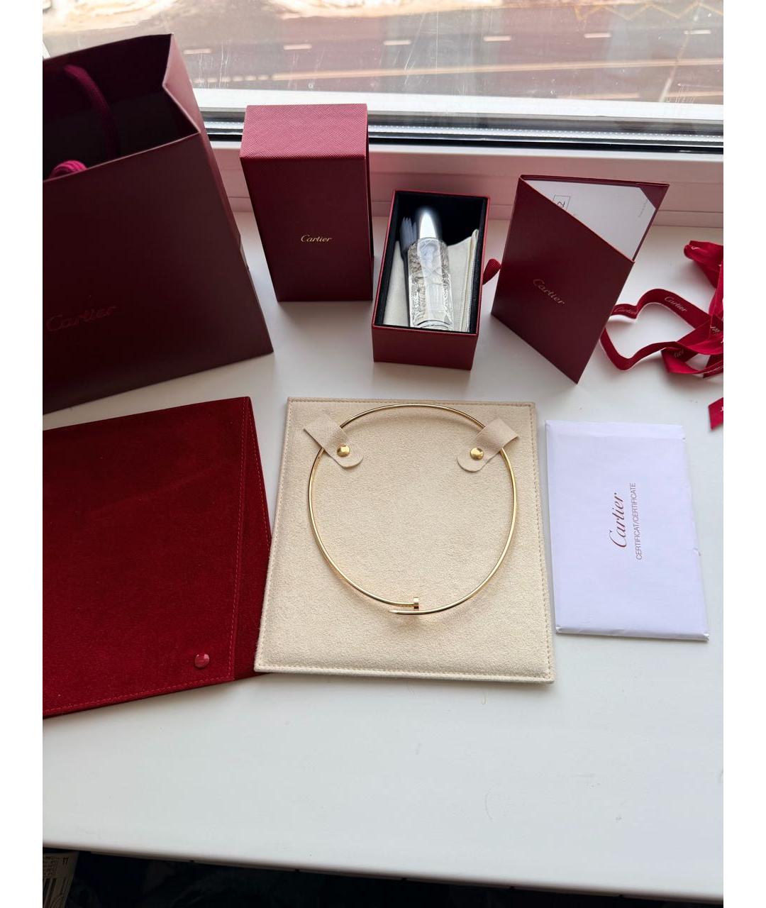 CARTIER Золотое колье из розового золота, фото 3