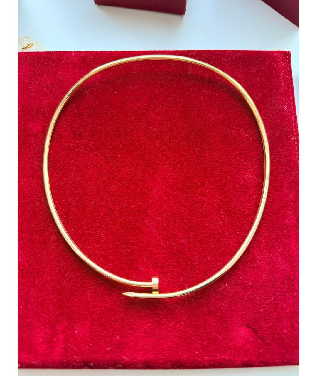 CARTIER Золотое колье из розового золота, фото 2