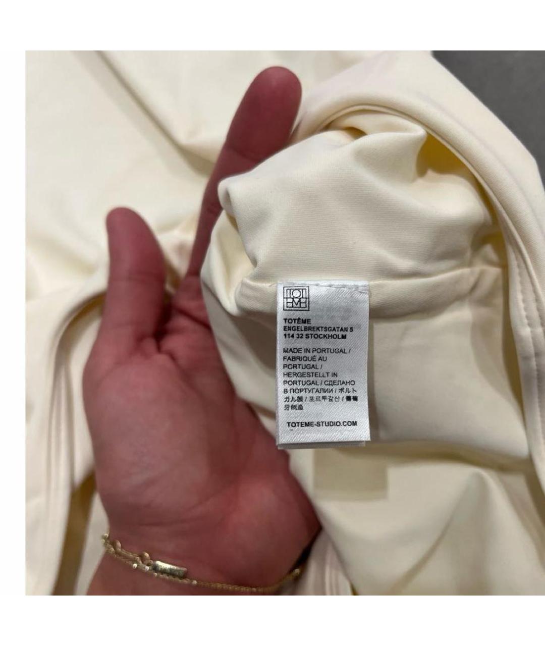 TOTEME Бежевый купальник, фото 5