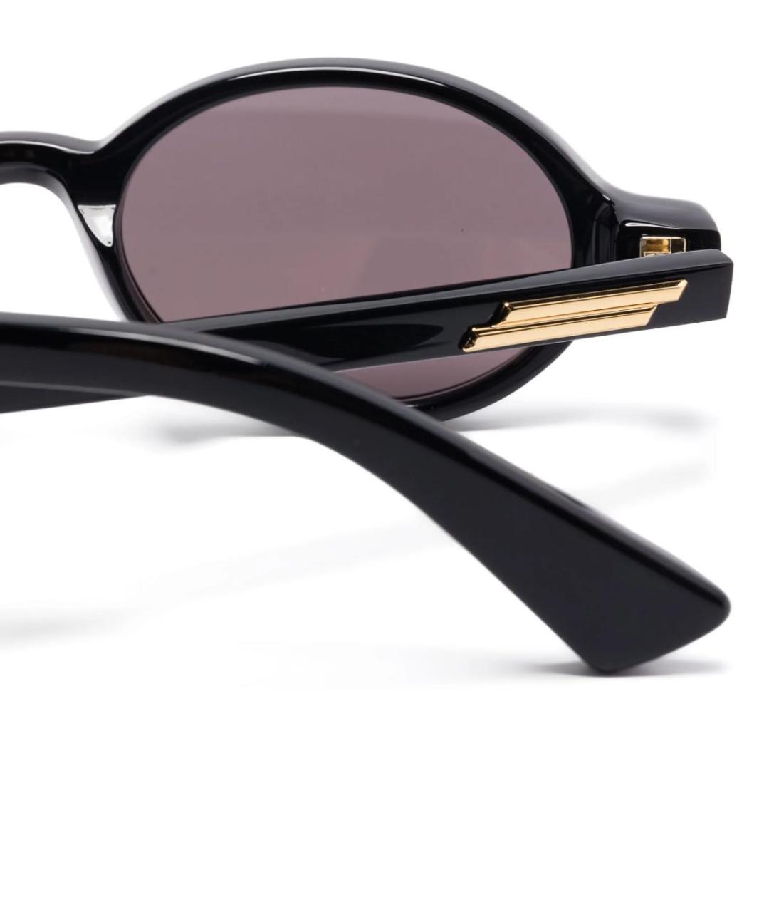 BOTTEGA VENETA Черные пластиковые солнцезащитные очки, фото 2