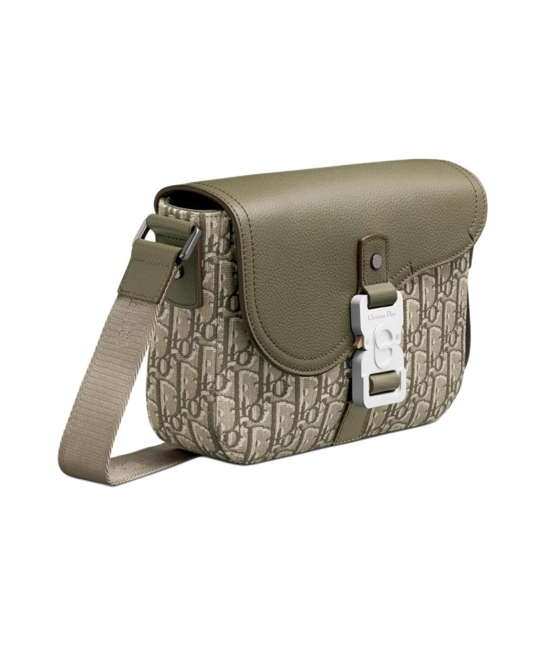CHRISTIAN DIOR Хаки сумка на плечо, фото 3