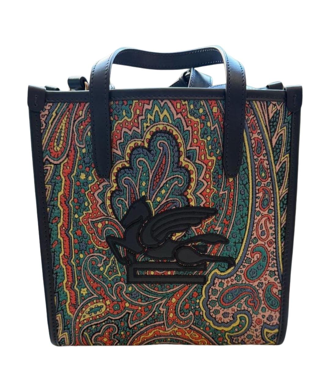 ETRO Мульти жаккардовая сумка тоут, фото 1