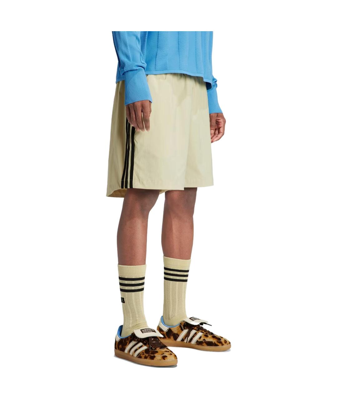 ADIDAS Бежевые спортивные брюки и шорты, фото 4