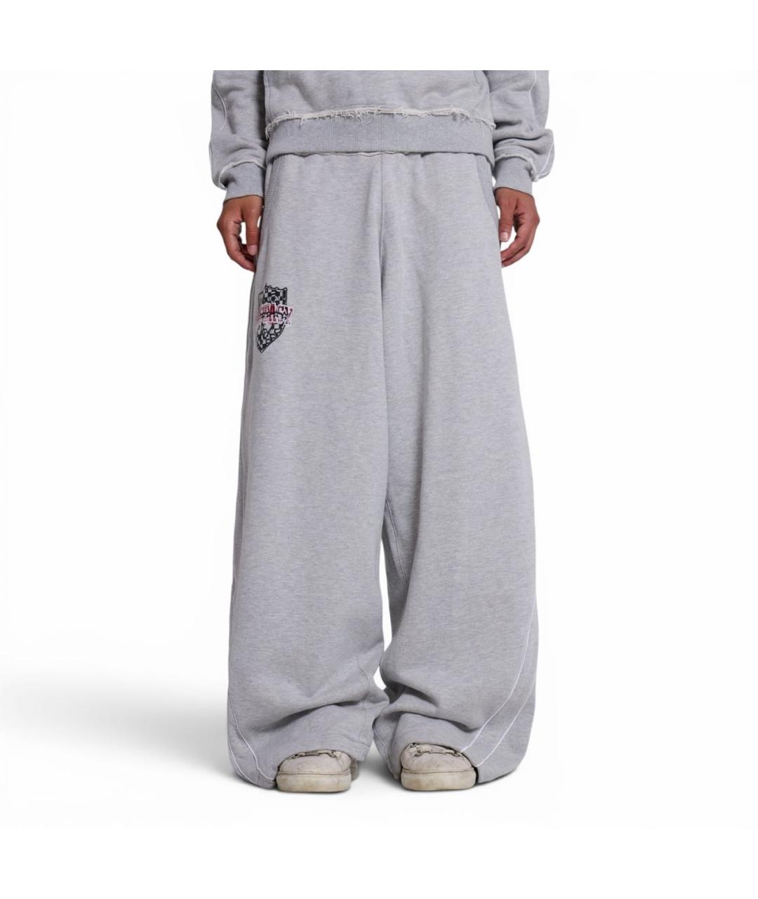 JADED LONDON Серые хлопковые повседневные брюки, фото 2