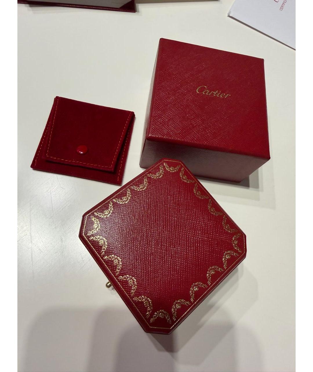 CARTIER Серебряное кольцо из белого золота, фото 3